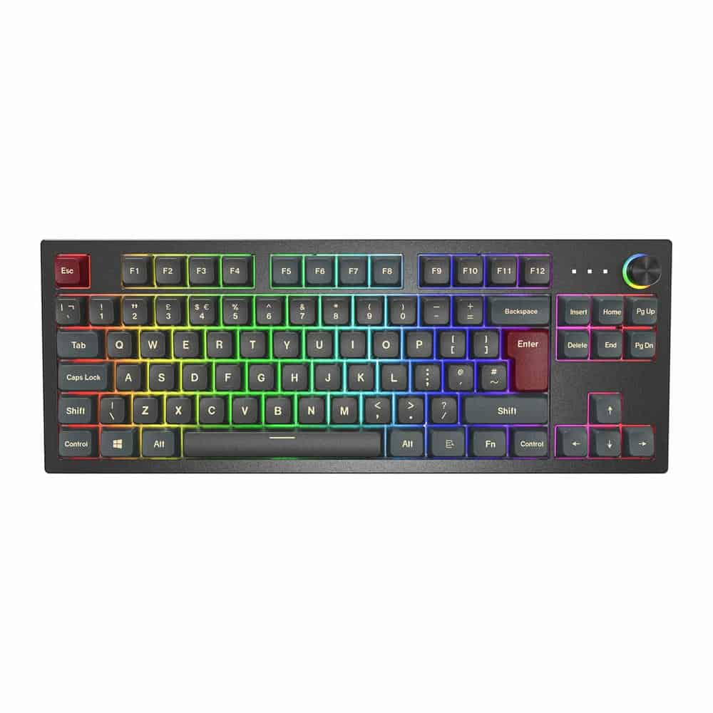 (image for) Montech MKey TKL Darkness Gateron Brown Switch Mechanical Gaming Keyboard